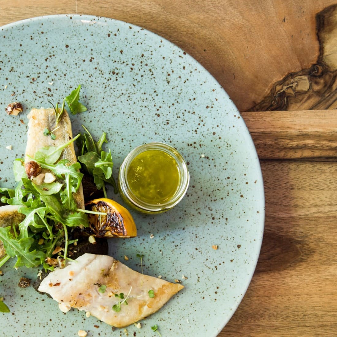 Hochwertige und frische Küche