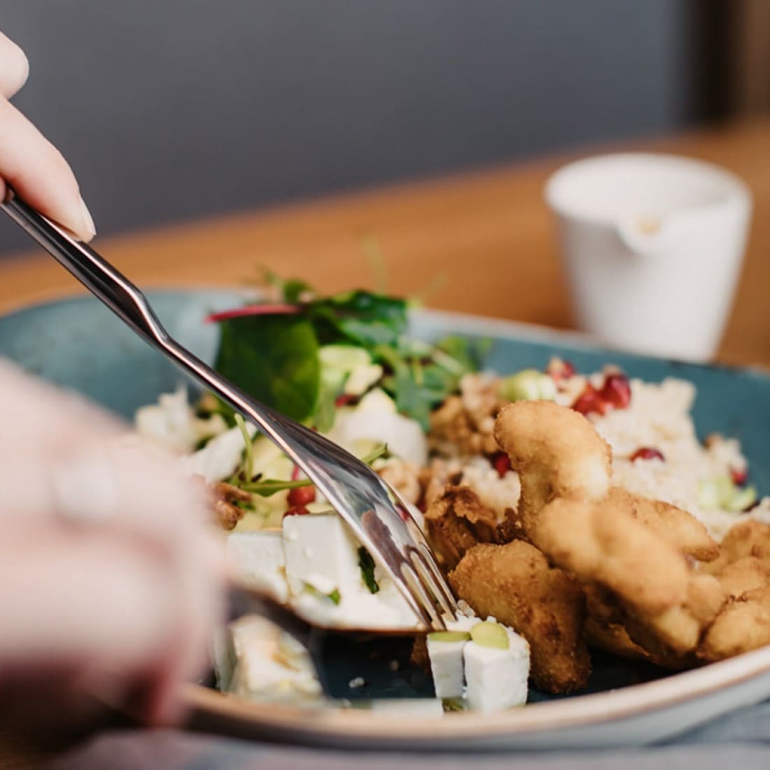 Sich kulinarisch verwöhnen lassen