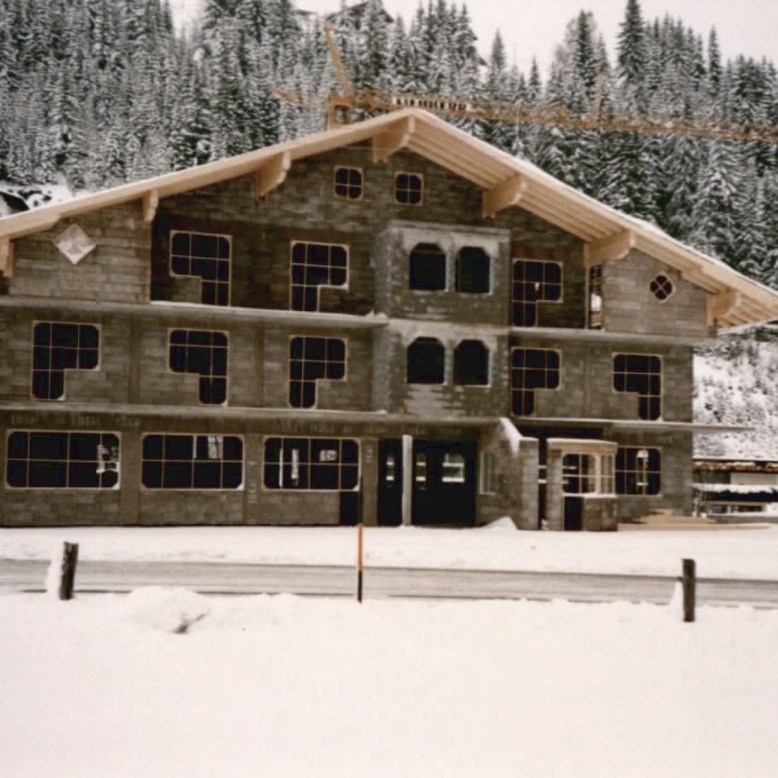 Bau im Jahre 1987/1988