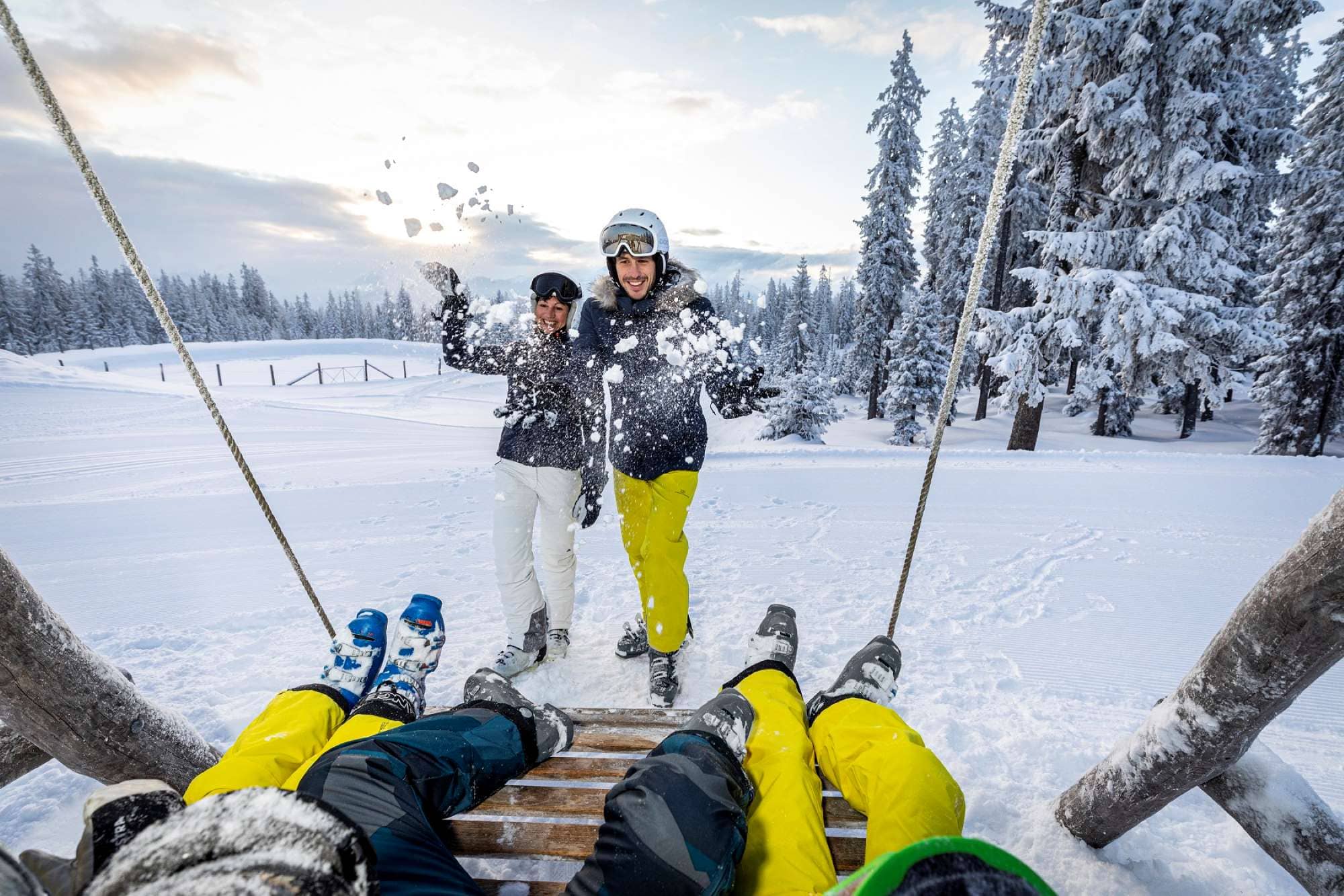 Das Hotel Happy Filzmoos im Winter