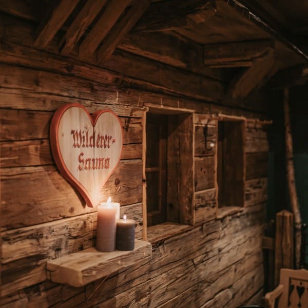 Sauna Eingangsbereich